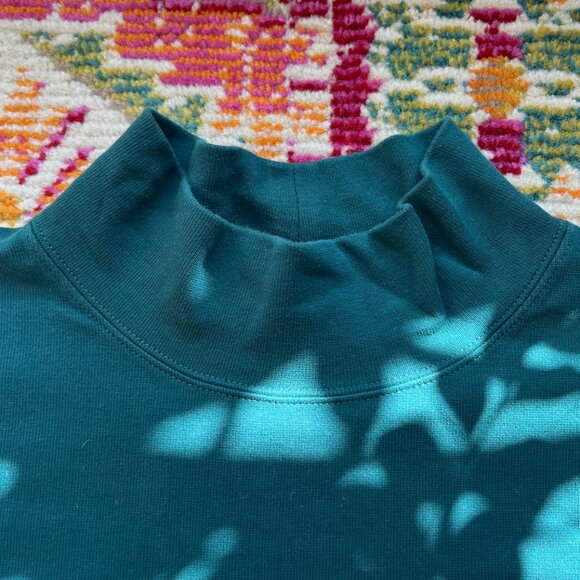 KITH FOR COLUMBIA GREEN MOCKNECK PULLOVER UNISEX SIZE L - Picture 5 of 7